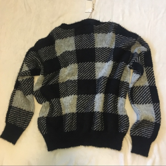 Moral fiber sweater crew neck XL black combo - Picture 2 of 6